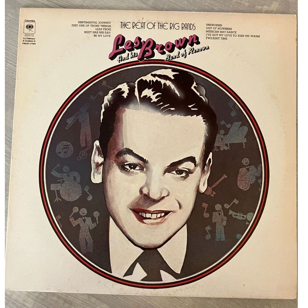 Les Brown "The Beat of the Big Bands" vinyl